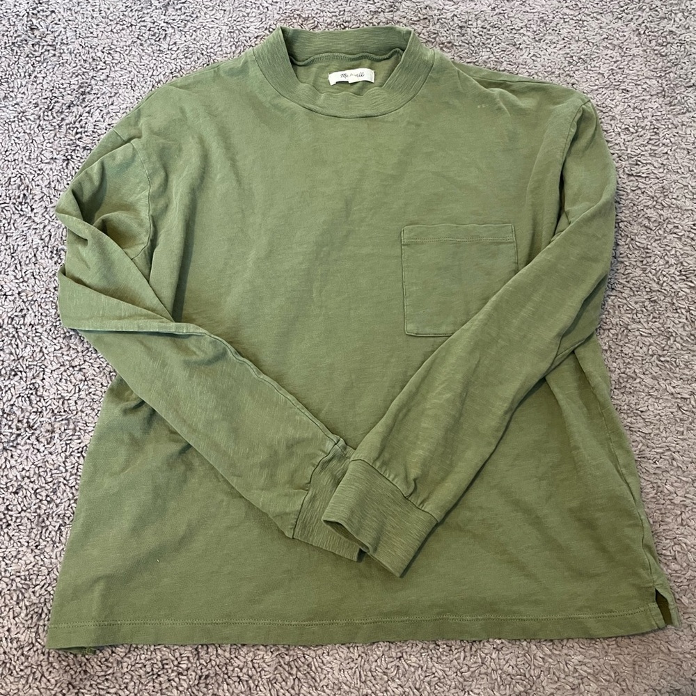 Women’s Green Long Sleeve Shirt